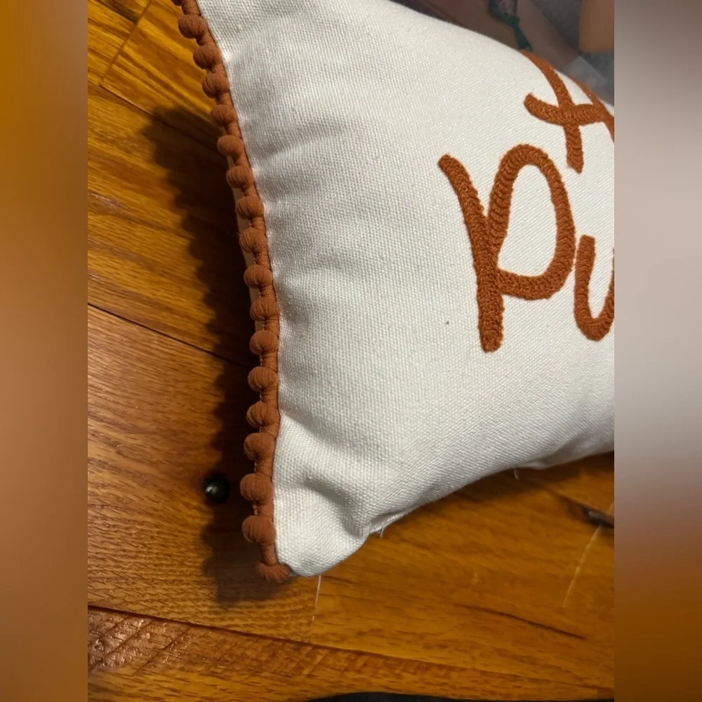 Hey Pumpkin Decorative Pillow